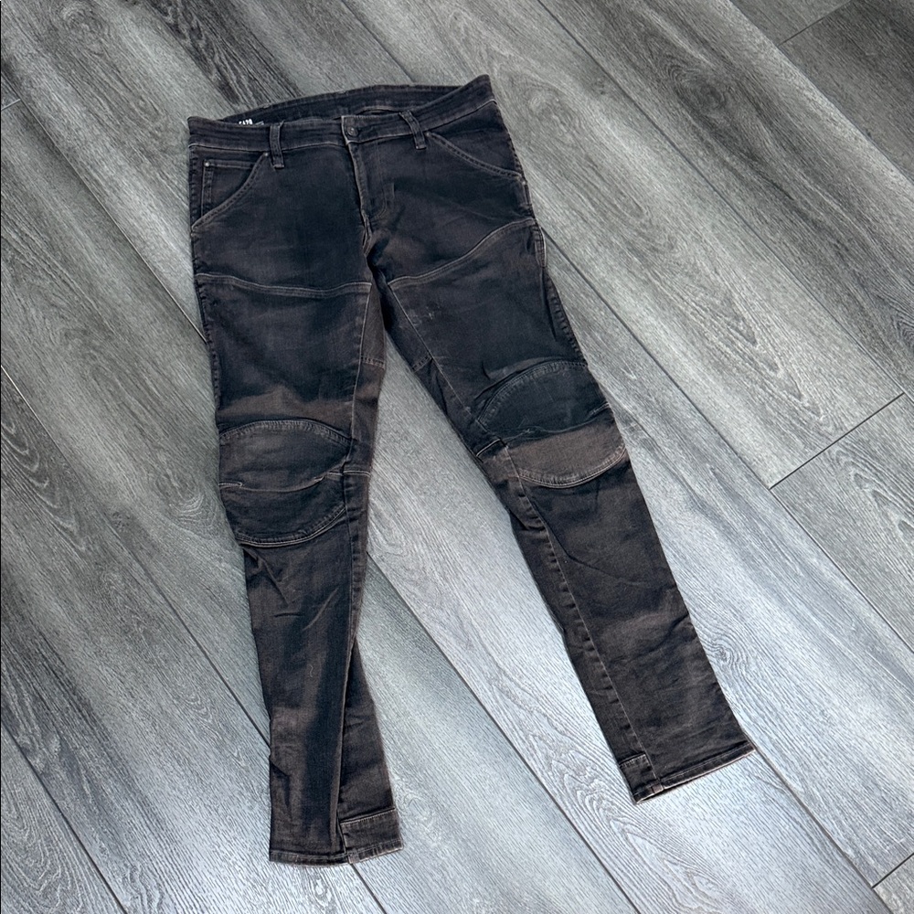 G-Star Black 3D Super Slim Jeans
